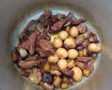 シリコン加工アルミで炊飯器中華おこわ作り方1写真