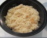 シリコン加工アルミで炊飯器中華おこわ作り方3写真