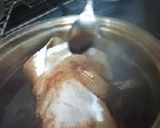 便利簡単「酢入りの豚もも肉コトコト煮」作り方5写真
