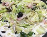 キャベツたっぷりクリームスパゲッティ♪作り方5写真