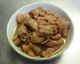 豚ホルモンのやわらか味噌煮込み作り方25写真
