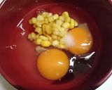 ５分で１品！玉ねぎとコーンの卵炒め作り方2写真