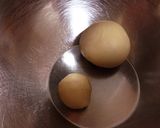 ふわふわお猿のチョコバナナクリームパン作り方5写真