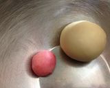 ふわふわお猿のチョコバナナクリームパン作り方6写真