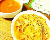 トマトクリームパスタ作り方3写真