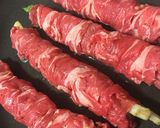 簡単♡おせち♡牛肉の八幡巻き作り方6写真