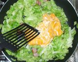 簡単！野菜炒め♪キャベツ・卵・ソーセージ作り方7写真