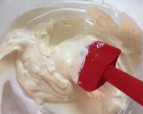 糖質制限♪爽やかで濃厚チーズスフレケーキ作り方3写真