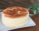 糖質制限♪爽やかで濃厚チーズスフレケーキ作り方9写真
