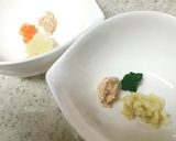 簡単！ひな祭り♡中期離乳食で桃の節句祝作り方1写真