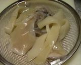 水炊き；烏賊腸(イカわた)使用作り方11写真