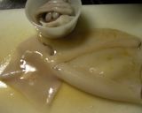 水炊き；烏賊腸(イカわた)使用作り方10写真