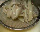 水炊き；烏賊腸(イカわた)使用作り方13写真