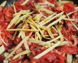 牛肉とごぼうの当座煮作り方4写真