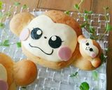 申年に♡ * おさるパン *作り方10写真