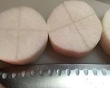 電子レンジdeふろふき大根♡白味噌仕立作り方1写真