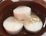 電子レンジdeふろふき大根♡白味噌仕立作り方2写真