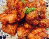 チキンの甘酢揚げ　さっぱりカリッとろ作り方5写真