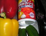 夏野菜の元気モリモリ☆煮込みハンバーグ☆作り方1写真