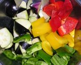 夏野菜の元気モリモリ☆煮込みハンバーグ☆作り方2写真