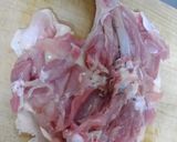 簡単!骨付きもも肉のパリパリ焼き作り方1写真