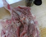 簡単!骨付きもも肉のパリパリ焼き作り方2写真