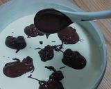 チョコマーブルチーズケーキ作り方5写真