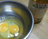 シーチキンと青梗菜で卵炒め作り方2写真