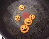 簡単な飾り用にんじんの切り方（スマイル）作り方5写真