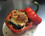 鶏胸肉とパプリカのチーズこんがり焼き☆作り方13写真