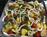 チキンティッカでぎゅうぎゅう焼き作り方1写真