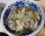 血管プラークダイエット610（豚煮込み）作り方1写真