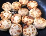 シャキシャキ蓮根挟み焼き★作り方3写真