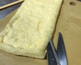 鳥ひき肉の油揚げ巻き 葱編作り方2写真