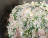鳥ひき肉の油揚げ巻き 葱編作り方4写真