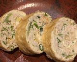 鳥ひき肉の油揚げ巻き 葱編作り方8写真
