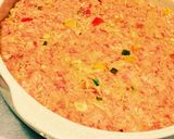 糖質制限◆グラタン皿でスコップハンバーグ作り方3写真