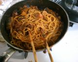 簡単ランチかぼちゃとベーコンのナポリタン作り方10写真