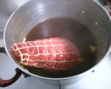 簡単柔らか！牛肉と豆腐の和風煮込み♪作り方2写真
