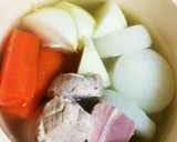 塩豚と根菜の昆布茶煮【和風ポトフ】作り方6写真