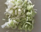 たっぷりねぎの鶏皮ポン酢作り方2写真