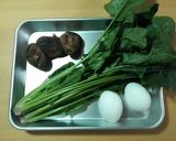 ほうれん草と卵のかきたまコンソメスープ作り方1写真