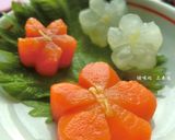 *謹賀新年*　紅梅✿白梅❀トースト作り方4写真