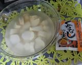 簡単♥レンジDe✨金団(きんとん✨)作り方1写真