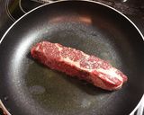 牛肩ロースの醤ダレ丼作り方2写真