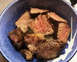 牛肩ロースの醤ダレ丼作り方4写真