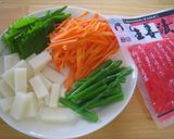 豚肉の餅★紅しょうが巻き作り方1写真