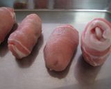 豚肉の餅★紅しょうが巻き作り方4写真