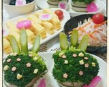 正月はポテトサラダで門松☆作り方4写真