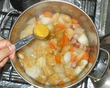 簡単！煮物・大根・おもてなし♪カレー味で作り方7写真